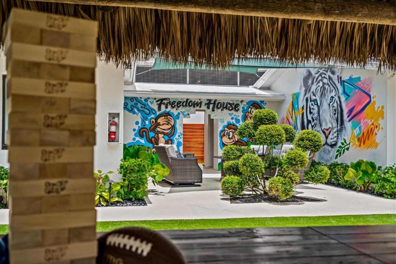 The Freedom House • Urban Oasis • Eclectic Retreat Villa Fort Lauderdale Exterior photo